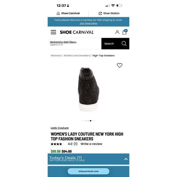 Coach Women's black grey Signature Ray Outline High Top Fashion Sneaker size 6B - Picture 13 of 15